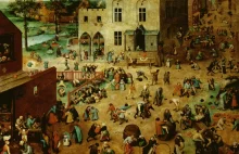 Pieter Bruegel - ok 230 dzieci i 92 rodzaje zabaw.