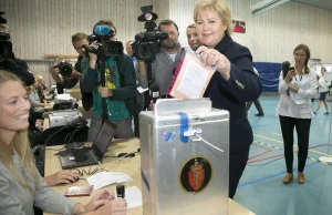 Wyniki wyborów w Norwegii: Wygrała centroprawicowa koalicja