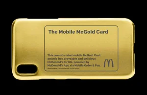 Karta McGold zapewni jednej osobie darmowe jedzenie z McDonald's do końca...