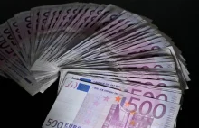 Europejski Bank Centralny chce zakończyć emisję banknotów 500 euro