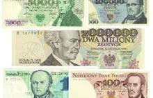 Białorusin wymienił w banku 6,5 tys. starych polskich zł, a pieniądze przehulał