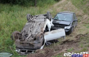 Sprzedają elbląskie, policyjne renault. „Bezwypadkowe…”? Raczej nie!