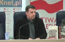 Tajemnice III RP – spotkanie w Witoldem Gadowskim w Tarnowie, 16.05.2014,...