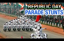 Motocyklowe sztuczki hinduskich żołnierzy