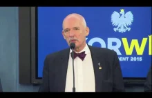 Janusz Korwin-Mikke o Ewie Kopacz i o pozwie przeciwko TVP