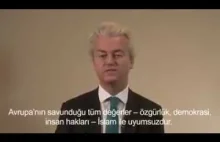 Geert Wilders Message to Turkish Protesters [ENG]
