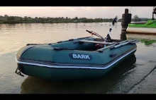 Ponton Bark 2,7 m z silnikiem 1,5 KM - wypakowanie i pompowanie