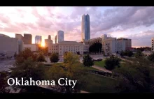 Oklahoma City w 4k - widok z drona