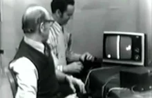 Ralph H. Baer i Bill Harrison grają w PONGa w 1969 r.