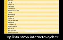 Top lista stron internetowych w Polsce