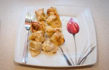 Gotuj z Wykopem : Zapiekane tortellini w sosie śmietanowo-serowym