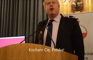 Boris Johnson do Polaków: "jesteście mile widziani,a wasze prawa będą chronione"