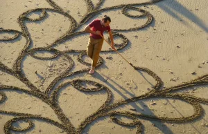 takie tam zabawy na plaży ;)