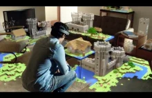 E3: Minecraft na goglach HoloLens.