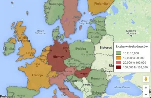 Europa tonie w morzu imigrantów. Zobacz najnowsze dane Eurostatu