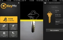 KeyMe na iOS zeskanuje twoje klucze i przeniesie je do chmury.