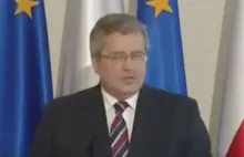 Prezydent B.Komorowski, w ostrych słowach o protestach KOD