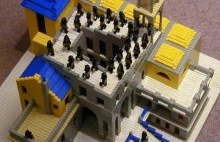 Grafiki M. Eschera przedstawione za pomocą klocków LEGO