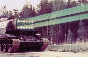1K17 Kompresja - radziecki pojazd uzbrojony w lasery