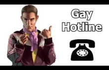 Postacie z gier dzwonią na... gorącą linię dla gejów :)