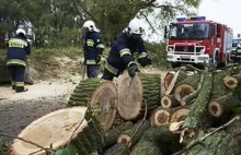 Potężna ognista kula nad Polską