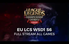 NA LCS W5D1 | Full Stream Week 5 Day 1 Spring Season 6 2016