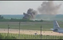 AN-26 rozbija się podczas lotu testowego