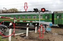 Najdziwniejsze sytuacje na rosyjskich przejazdach kolejowych