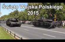 Defilada z okazji Święta Wojska Polskiego 2015 - z opisem sprzętu