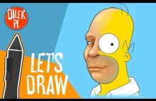 Realistyczny Portret Homera Simpsona