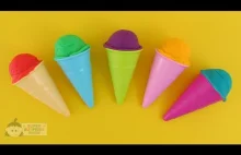 PLAY-DOH Ice Cream Cone Surprises DISNEY PRINCESS, Shopkins, My Little...