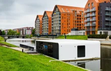 Gdańsk. Futurystyczny wodny apartament