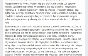 Ktoś, kto nie szanuje drugiego człowieka w jego własnym kraju -nie jest uchodźcą