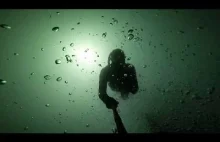 Kamieniołom w Piechcinie pod wodą - Freediving Polska