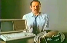 Absurdalne filmiki z reklamami komputerow z lat 80