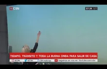 UFO na żywo w programie porannym argentyńskiej telewizji