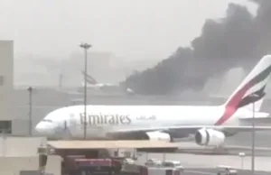 Awaryjne lądowanie i pożar Boeinga 777 w Dubaju