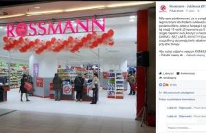 Facebookowy konkurs na jubileusz sieci Rosssmann to fejk. „To oszustwo"