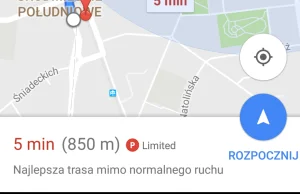Google Maps pomoże znaleźć miejsce parkingowe