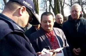 Po tych słowach ukraińskiego polityka wezwano policję. Zadziała ustawa o IPN?