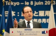 Hollande pomylił Japonię z Chinami