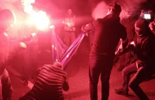 Marsz Niepodległości: organizatorzy chwalą się spaleniem flagi Unii Europejskiej