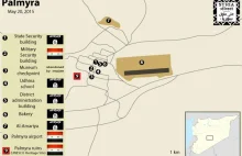 Aktualna sytuacja w Palmyrze. Starożytne ruiny o krok od zdobycia przez ISIS.