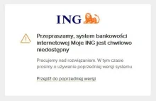 Awaria w ING Banku Śląskim