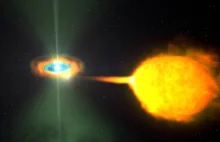 Fale grawitacyjne mogą zmniejszać prędkość obrotu pewnej gwiazdy neutronowej