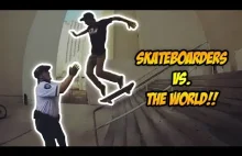 SKATERS vs THE WORLD #52! | \"Skateboarders vs. Haters/Fans\"...