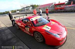 Polak testował Ferrari !