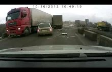 Rosyjski kierowca ciężarówki.