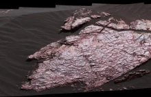 Łazik Curiosity odnalazł na powierzchni Marsa pozostałości po popękanym błocie