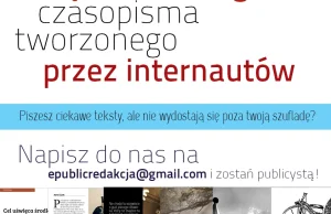 Założyłem bezpłatne czasopismo internetowe - dzielę się z Wami!